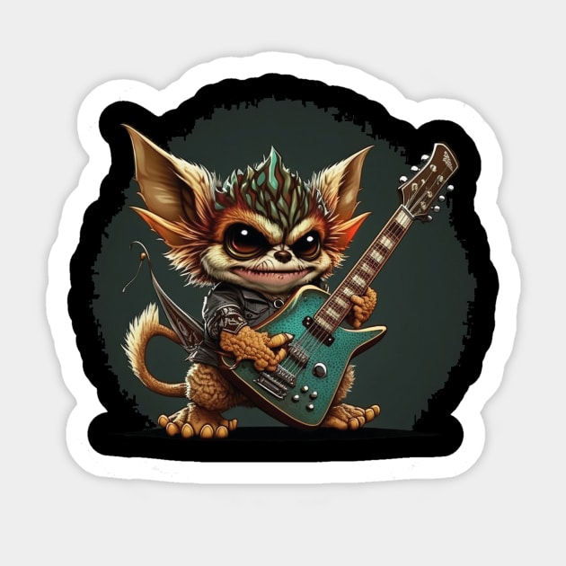 rock gremlins Sticker by rocknerd